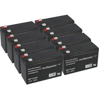 Akkuman Ersatzakku für Dell DL3000RMI3U Markenakku 8x 12V 9Ah