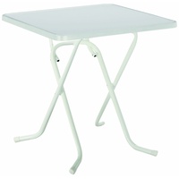 BEST Freizeitmöbel Scherenklapptisch 67 x 67 x 73 cm