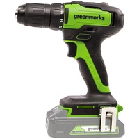 Greenworks GD24DD35 Akku Bohrschrauber mit bürstenlosem Motor, 0-1450 U/min,