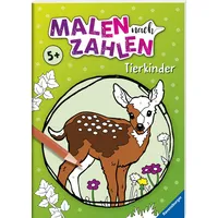 Ravensburger Malen nach Zahlen ab 5: Tierkinder