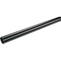 LIEDECO Gardinenrohr LIEDECO Gr. 1, schwarz, L:120cm Ø:2cm, Gardinenstangenhalterungen,