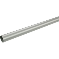 LIEDECO Gardinenrohr LIEDECO Gr. 3, silber (silberfarben, matt), L:200cm