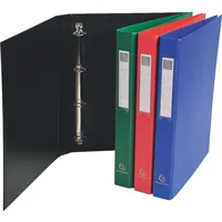 Exacompta Ringbuch PP 4-Ring-Mechanik, DIN A4 Blau