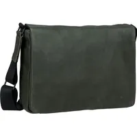 LEONHARD HEYDEN Den Haag Messenger Leder 37 cm Laptopfach