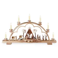 Müller GmbH Müller Schwibbogen Heilige Geschichte elektrisch 64x13x35cm