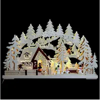 RATAGS 3D-Schwibbogen groß, Winterlandschaft