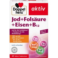 Doppelherz Aktiv Jod + Folsäure + Eisen + B12