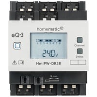 Homematic IP Wired 8-fach-Schaltaktor HmIPW-DRS8