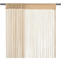 VidaXL Fadenvorhänge 2 Stk. 140 x 250 cm Beige