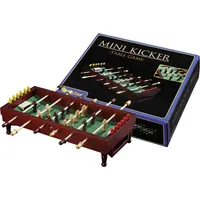 Philos 3230 - Mini Kicker, Tischkicker, Fußball-Kicker, Holz, 27x23x7cm