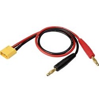 Reely Ladekabel [1x Bananenstecker 4mm - 1x XT60-Stecker] 30.00cm