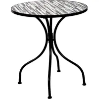 Mojawo Mosaik Bistrotisch Ø 60 x 70 cm Mehrfarbig