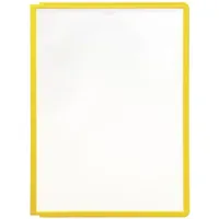 Durable Sichttafel SHERPA Panel A4 PP gelb