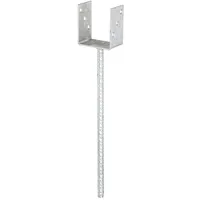 GAH Alberts Alberts U-Pfostenträger/Riffelst. 121 mm x 100 mm/400