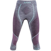 Uyn Damen Ambityon Uw Strumpfhose, black melange/pink/aqua S/M
