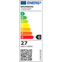 Brumberg LED-Streifen QualityFlex Select 15221027 24W 500 cm warmweiß
