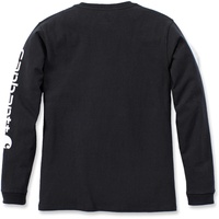 CARHARTT Damen Loose Fit, schweres, langärmliges T-Shirt mit Logo-Grafik