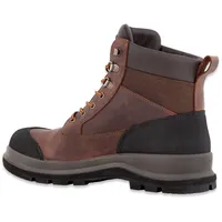 CARHARTT Detroit Rugged Flex® 15 cm hoher S3-Sicherheitsstiefel, Dunkelbraun,