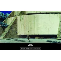 KOMAR Star Wars Classic RMQ Yavin Temple 40x30cm