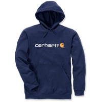 CARHARTT Logo Sweatshirt blau, M