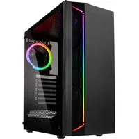 Kolink Inspire K7 ARGB Midi-Tower PC-Gehäuse, Addressierbare RGB-Beleuchtung, Tempered
