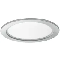 Brumberg LED-Einbaupanel 20W rund silber 12437684