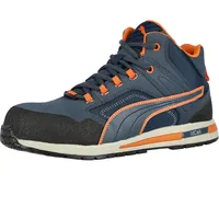 Puma Crosstwist MID Gr.44 blau/orange S3 HRO SRC DIN
