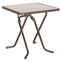 BEST Freizeitmöbel Primo Scherenklapptisch 67 x 67 x 70