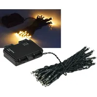 ChiliTec LED Lichterkette 5Meter 50 LEDs, IP44 für Innen