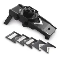 HENDI V-Shape Gemüseschneider 5-tlg. Schwarz