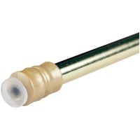 BestLivings Klemmstange (Gold) mit Schraubtechnik ausziehbar 60-90 cm, Gardinenstange
