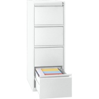 Gürkan Hängeregistraturschrank reinweiß 4 Schubladen 40,0 x 62,0 x