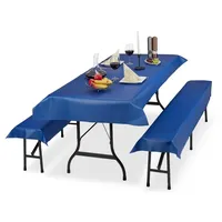 Relaxdays Bierzeltgarnitur Auflage 250 x 100 x 5 cm