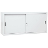 Gürkan Schiebetürenschrank, 100268 lichtgrau 1 Fachboden 160,0 x 45,0