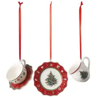 Villeroy & Boch Toy's Delight Decoration Ornamente Geschirrset rot,