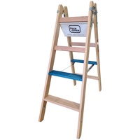 Iller-Leiter Holz Stufen Stehleiter ERGO Plus 2x4 2104-7