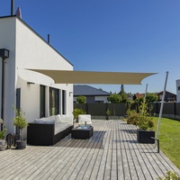 WINDHAGER Sonnensegel Cannes Rechteck 4 x 5 m, Sonnenschutz