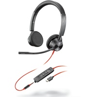 Poly Blackwire 3325 Stereo Headset On-Ear