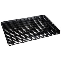DELFIN Gläserabtropfmatten 30 x 20cm - schwarz - 4er