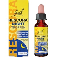 Nelsons Gmbh Bachblüten Original Rescura Night Tropfen mit Alkohol