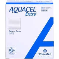 Adequapharm GmbH Aquacel Extra 5x5 cm Verband