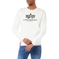 Alpha Industries Basic Sweatshirt White 2XL