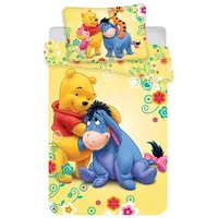 Disney Winnie Puuh Babybett-Set, Baumwolle, Mehrfarbig, Größe 40x60 +