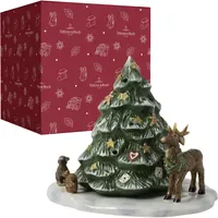 Villeroy & Boch Weihnachtsbaum mit Waldtieren 23 x 17