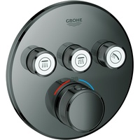 Grohe Grohtherm SmartControl Thermostat mit 3 Ventilen hard graphite