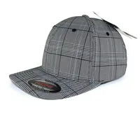 Flexfit Glen Check Black/White,