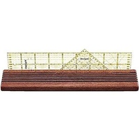 Prym 611500-Ruler Rack-Lineal Organizer, Holz, braun, 50 x 10
