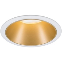 Paulmann 93396 LED-Einbauleuchte GU10 Weiß (matt), Gold