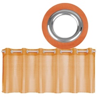 Bestgoodies Bistrogardine mit Ösen "Noella" 160x45 cm -