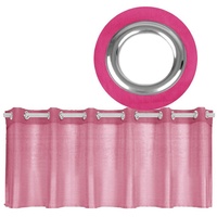 Bestgoodies Bistrogardine mit Ösen "Noella" 160x45 cm -